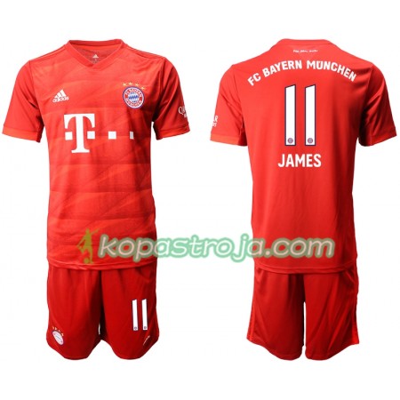 Billiga Fotbollströjor FC Bayern München JAMES 11 Barn Hemma tröja 2019/20 Kortärmad